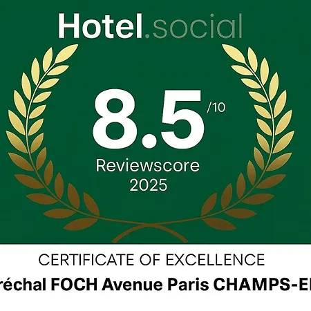 21a Marechal Foch Avenue Champs-elysees דירה *